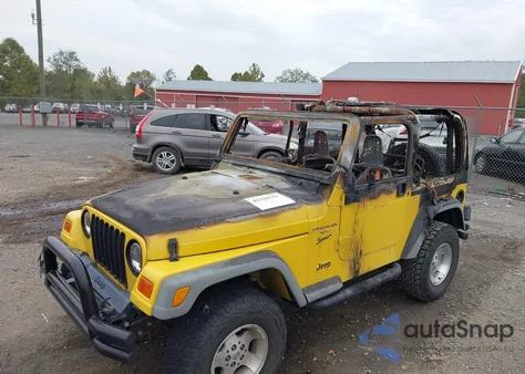 2001 Jeep Wrangler Sport z USA, uszkodzony, nr VIN 1J4FA49S91P328135